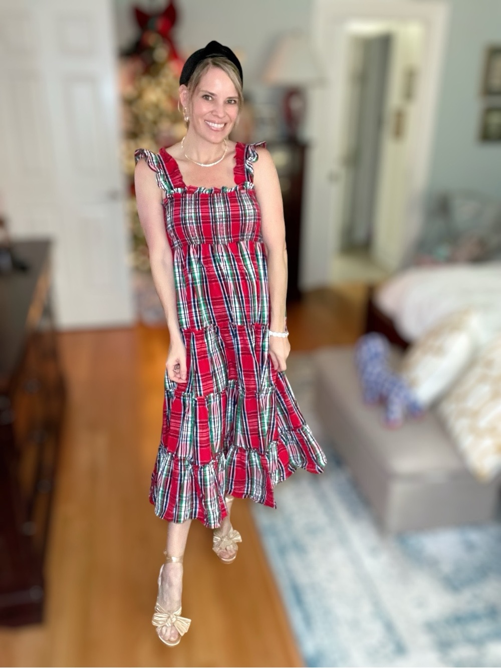 Crown & Ivy Tartan Dress